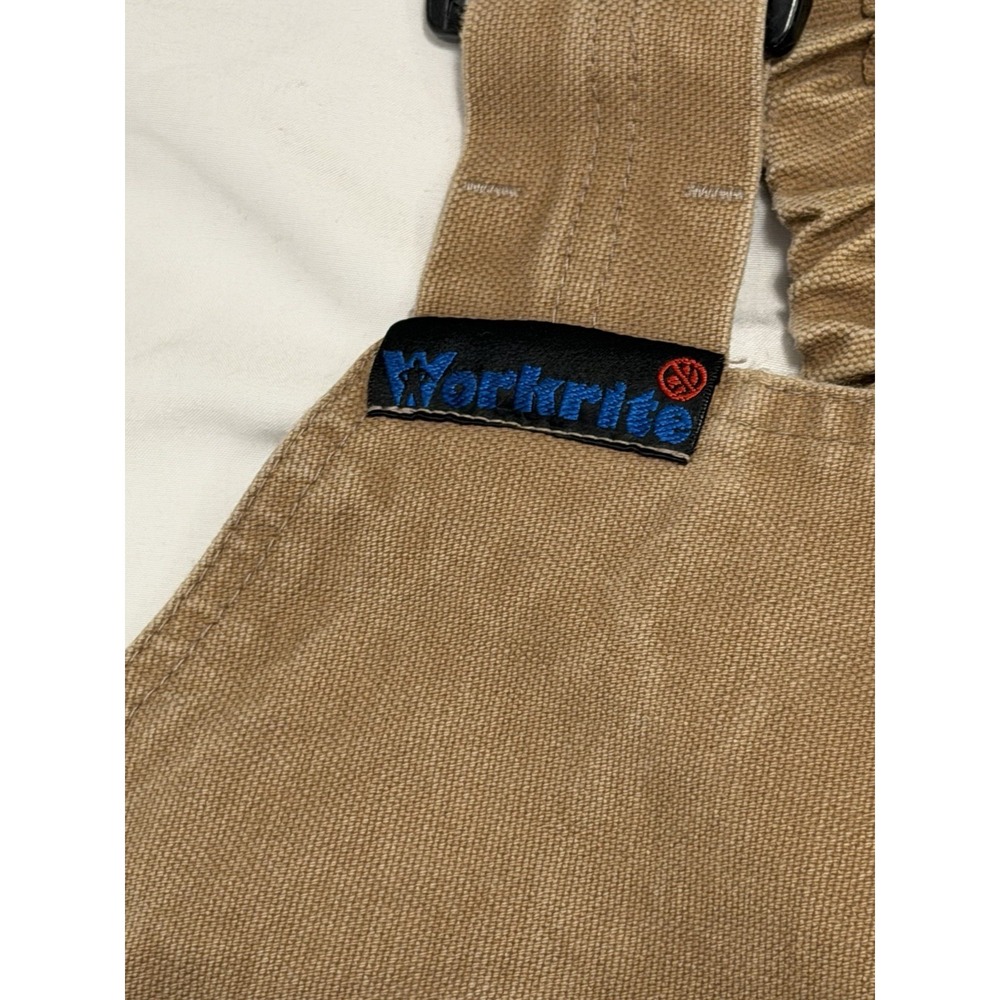 Workright Benchmark Bib Overall Pants Work Canvas XXL Made In USA 150BAN12br - Picture 4 of 16